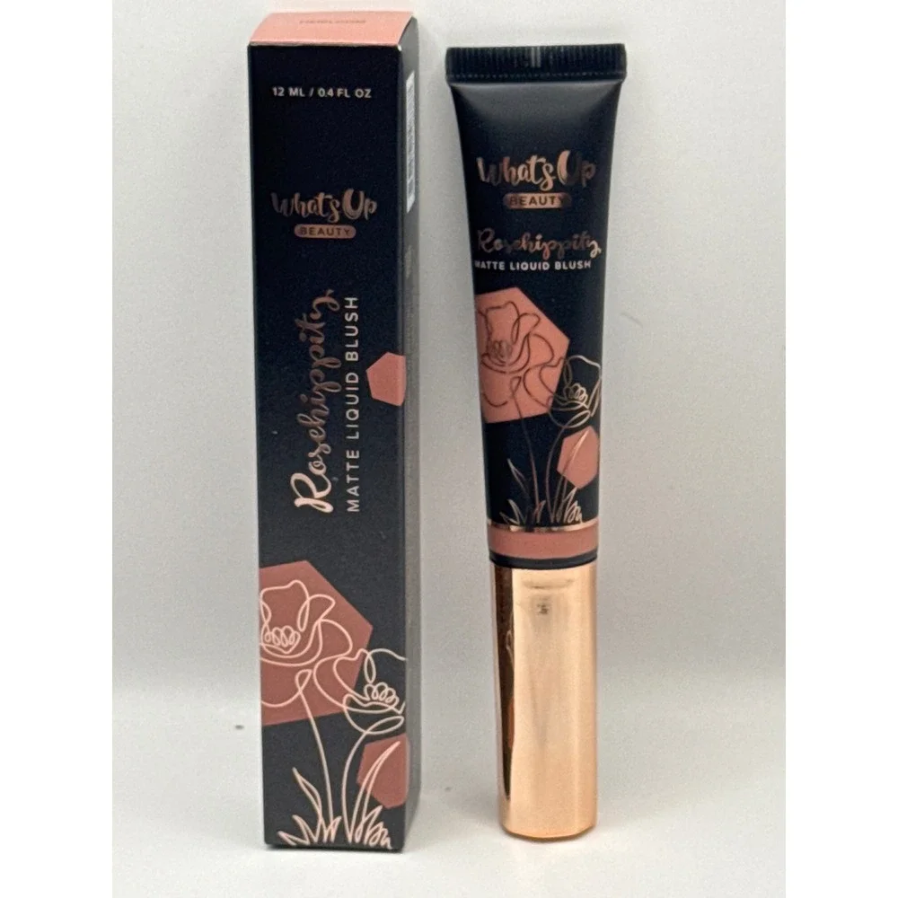 Whats Up Beauty Rosehippity Matte Liquid Blush Heirloom‎ 12ml BNIB Clean Vegan